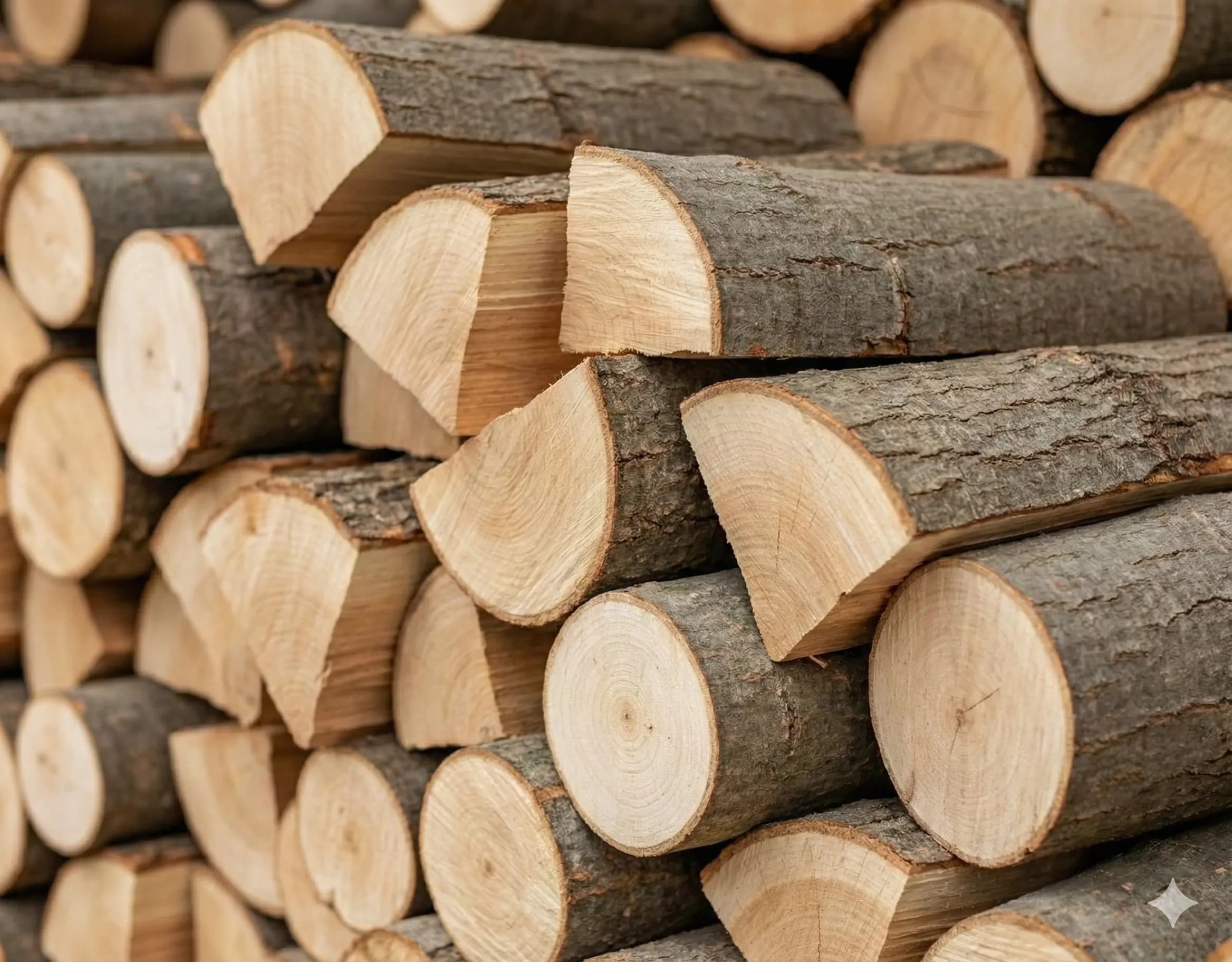 Mischholz getrocknet